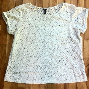 Gap Lace T-shirt XXL